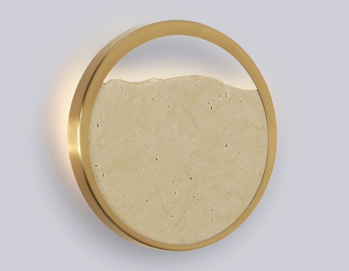 в наличии LH53606 BS/BG латунь/бежевый 9W 3000K D250*55 - купить в интернет-магазине Светильники Торг