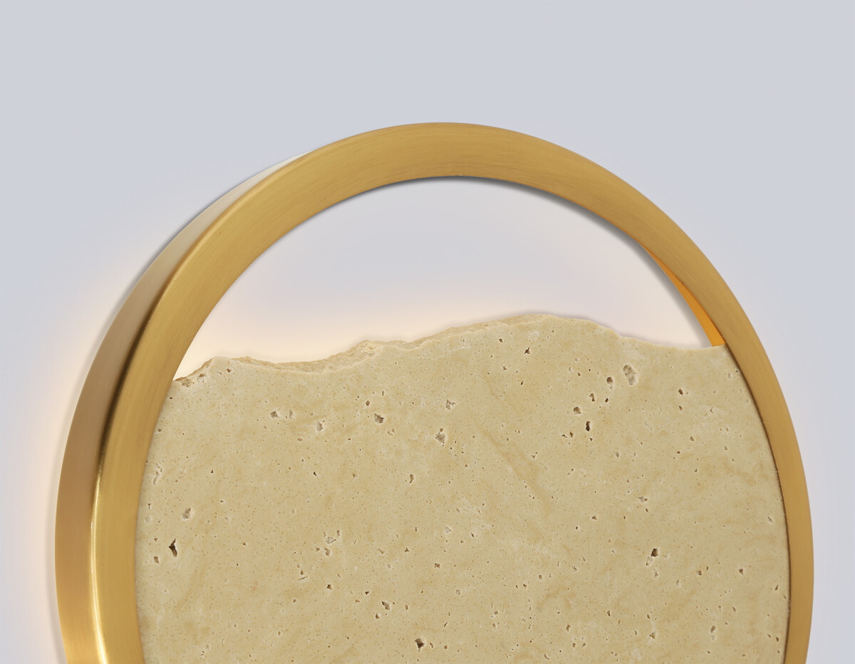 в наличии LH53606 BS/BG латунь/бежевый 9W 3000K D250*55 - купить в интернет-магазине Светильники Торг