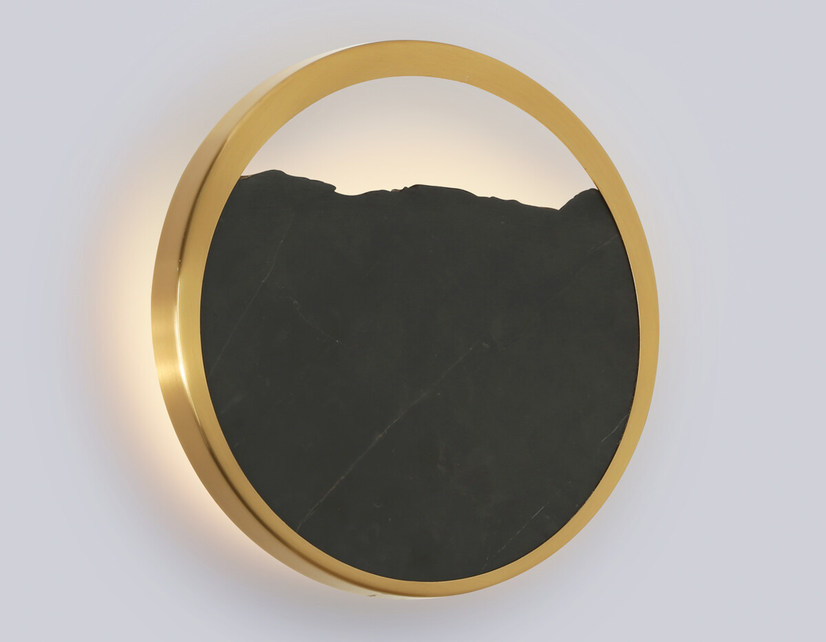 в наличии LH53613 BS/BK латунь/черный 9W 3000K D250*55 - купить в интернет-магазине Светильники Торг