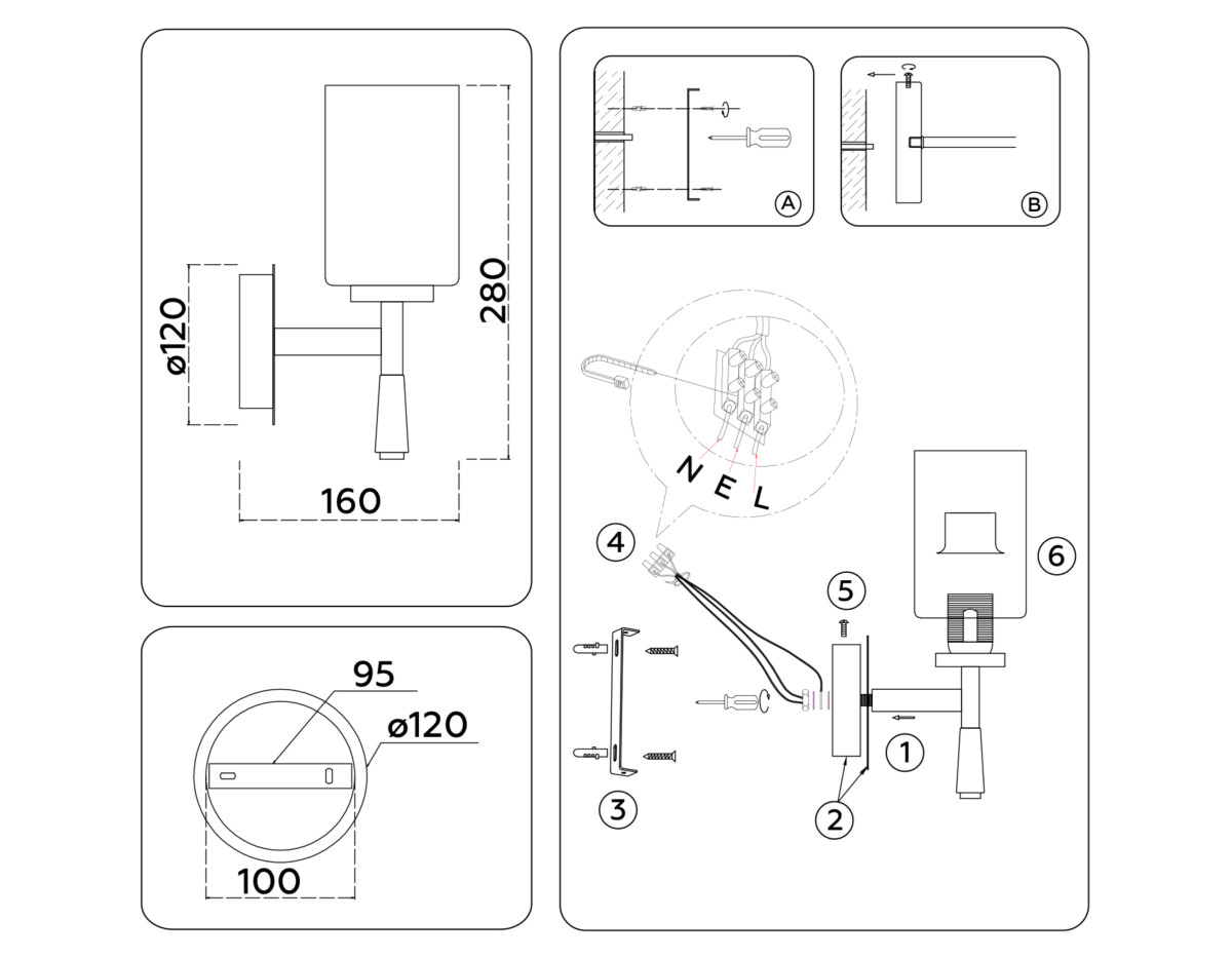 в наличии LH56255 SN/FR никель/белый матовый E27 max 60W 160*120*280 - купить в интернет-магазине Светильники Торг