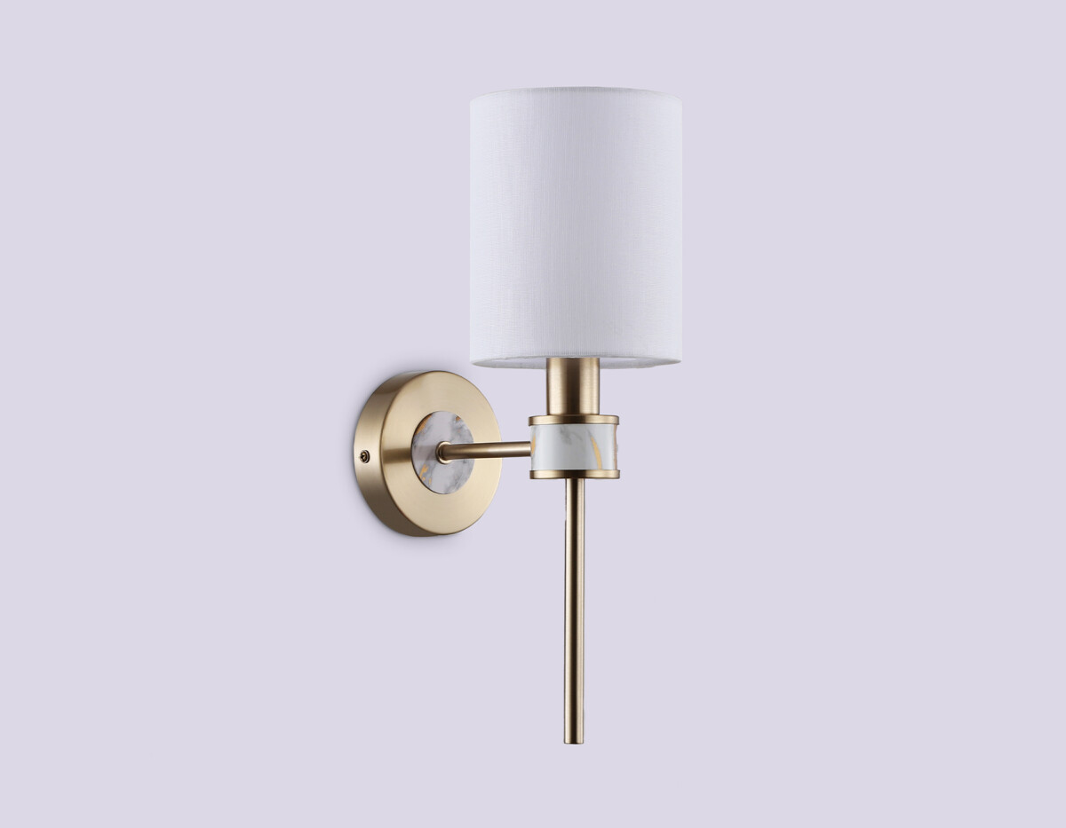 в наличии LH72375 DBS/WH темная латунь/белый E14 max 40W 190*120*370 - купить в интернет-магазине Светильники Торг