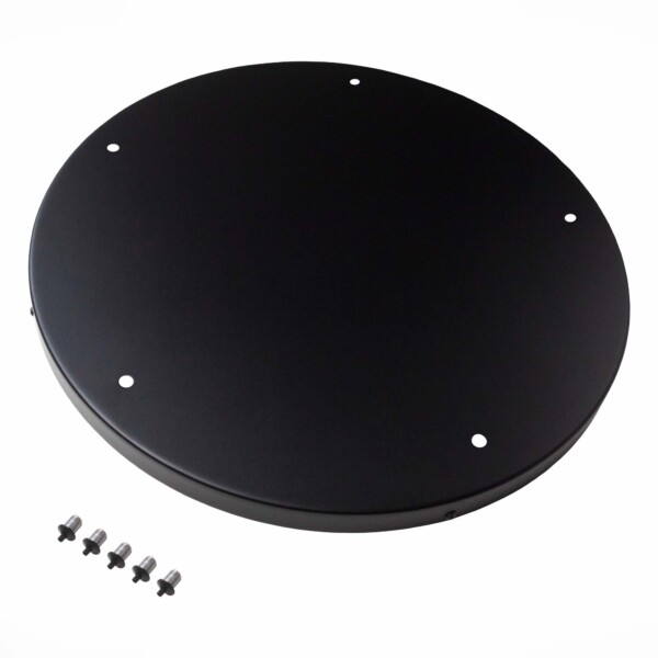 в наличии SL001.403.05 Потолочное крепление на 5 ламп (круглое) ST-Luce Черный SL1 - купить в интернет-магазине Светильники Торг