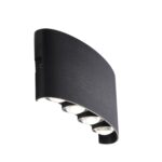 SL089.401.08 Светильник уличный настенный ST-Luce Черный кварцевый LED 8*1W 4000K BISELLO — изображение 2