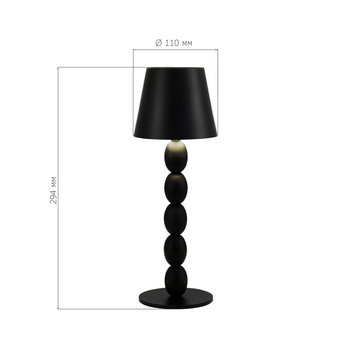 SL1011.404.01 Прикроватная лампа ST-Luce Черный/Черный LED 1*3W 3000-6000K БИЗЕ — изображение 6