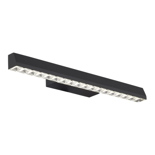 SL1018.401.01 Светильник настенный ST-Luce черный/прозрачный LED 1*11W 4000K ЭВКЛИДИК