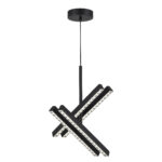 SL1018.413.04 Светильник подвесной ST-Luce черный/прозрачный LED 1*43W 4000K ЭВКЛИДИК — изображение 4