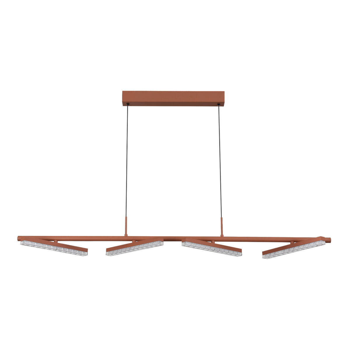SL1018.603.04 Светильник подвесной ST-Luce терракотовый/прозрачный LED 1*32W 4000K ЭВКЛИДИК — изображение 2