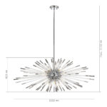 SL1097.103.09 Светильник подвесной ST-Luce Хром G9 9*5W КАЛЛИО — изображение 3