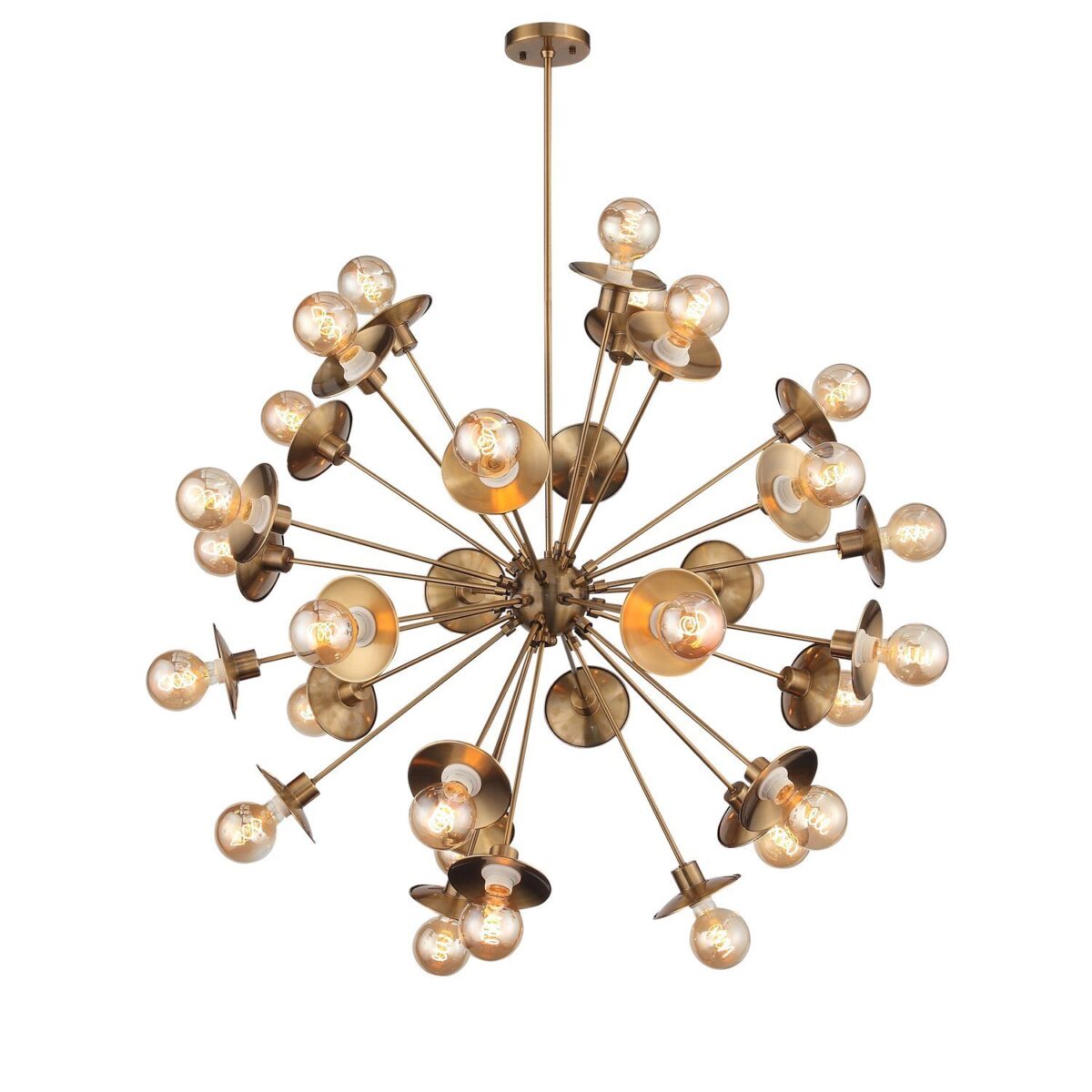 SL1111.303.30 Светильник подвесной ST-Luce Латунь E27 30*40W ГРИДО — изображение 1