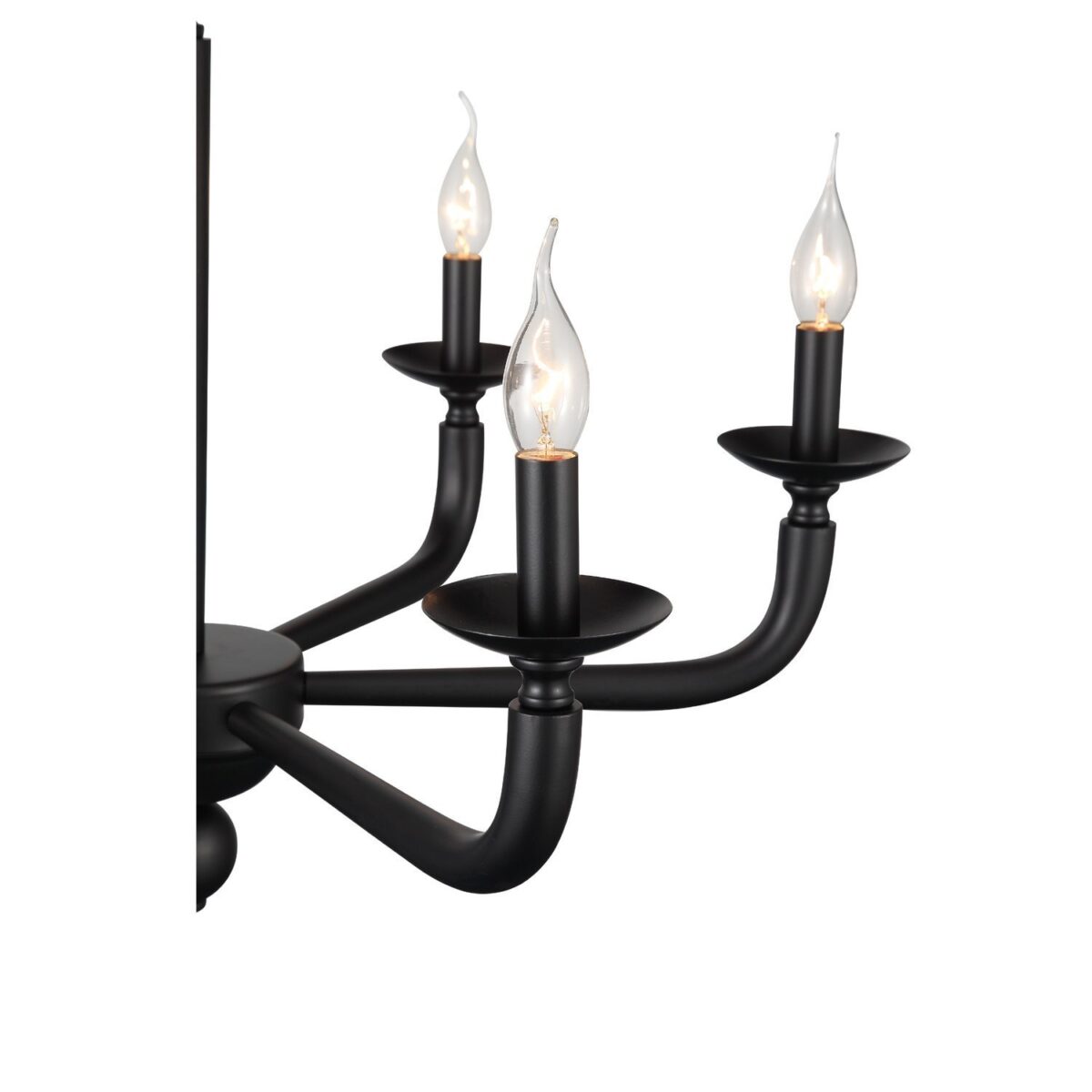 SL1114.403.06 Люстра подвесная ST-Luce Черный E14 6*40W ФОРТЕЗА — изображение 4