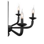 SL1114.403.06 Люстра подвесная ST-Luce Черный E14 6*40W ФОРТЕЗА — изображение 4