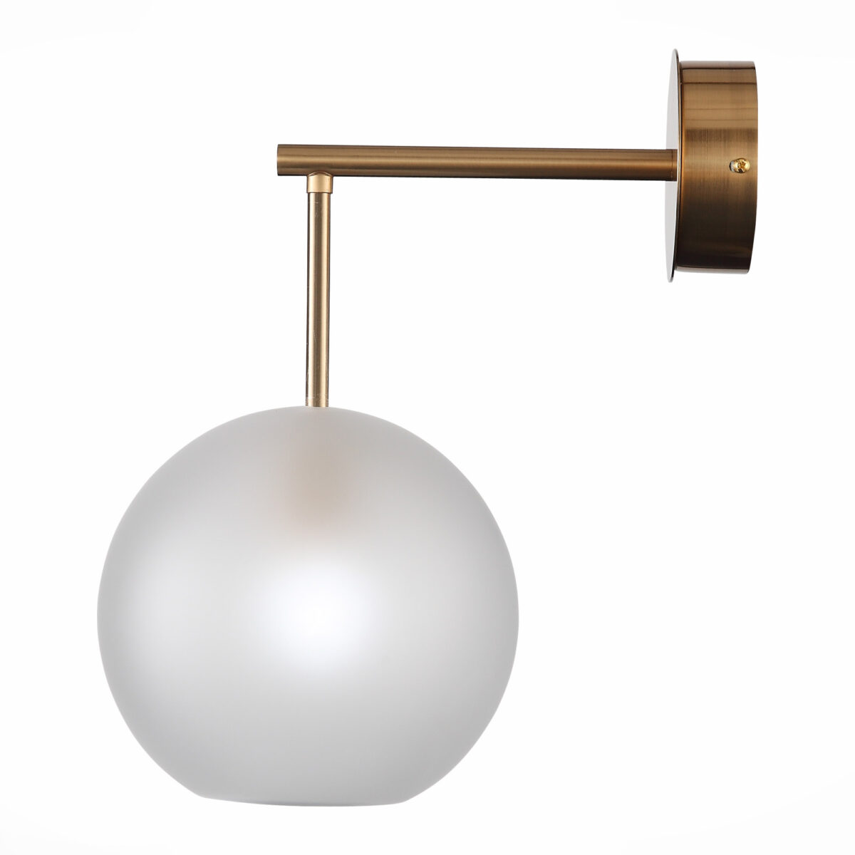 SL1133.501.01 Бра ST-Luce Латунь/Белый E27 1*40W БОПОНИЯ — изображение 4