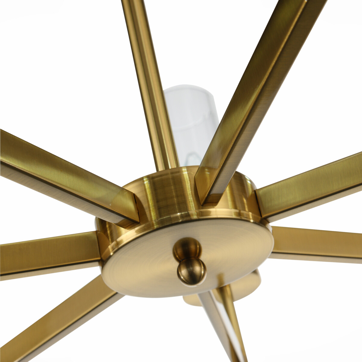 SL1159.303.07 Люстра подвесная ST-Luce Латунь/Латунь, Прозрачный E14 7*60W ACAZIO — изображение 1