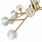 SL1166.303.12 Светильник подвесной ST-Luce Латунь/Прозрачный G9 LED 12*5W РОМАНО — изображение 4