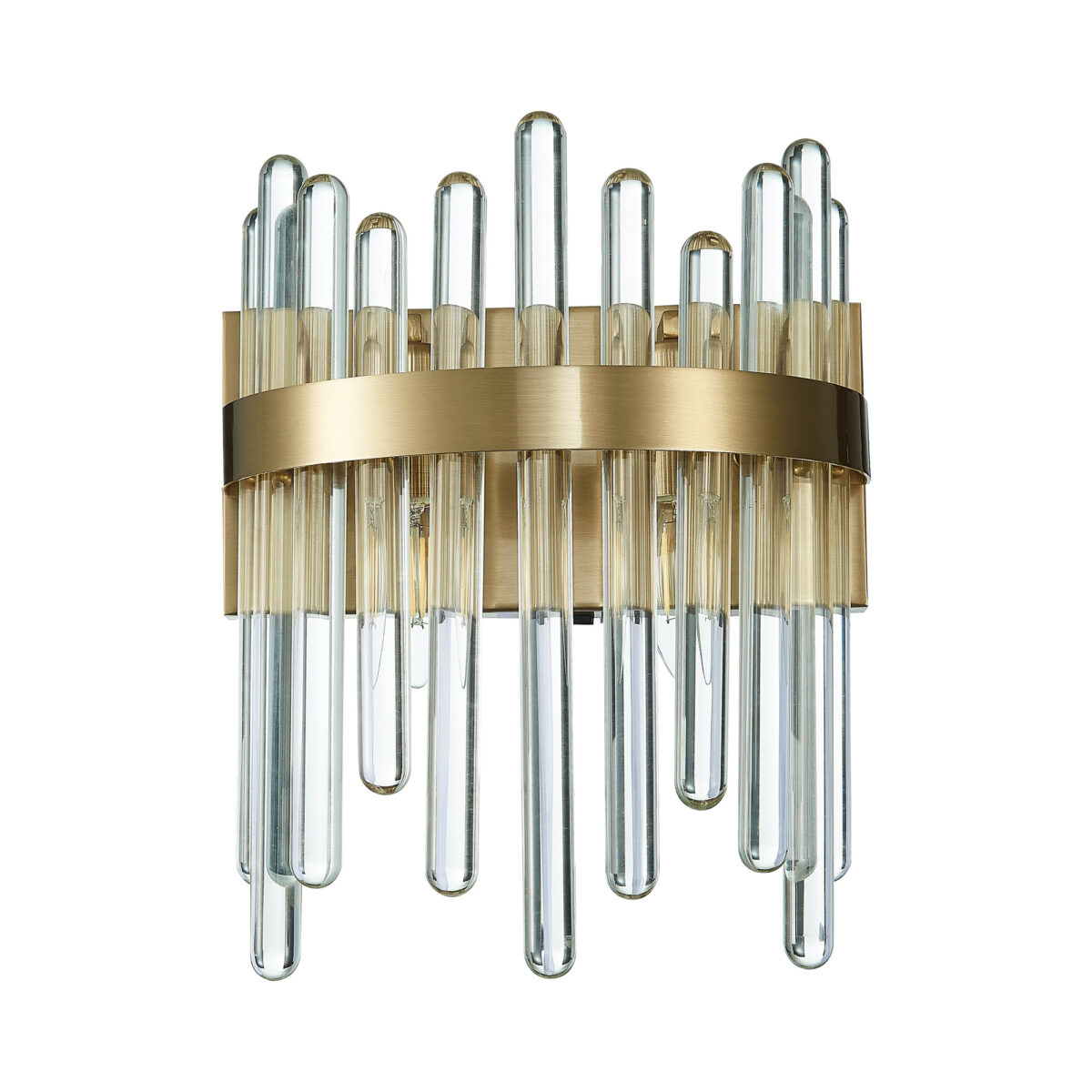 SL1167.301.02 Бра ST-Luce Латунь/Латунь, Прозрачный E14 2*40W ТЕЛЛУРИО — изображение 2