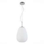 SL1168.113.01 Подвес ST-Luce Хром/Белый E27 1*40W ЧЕЗАРЕ — изображение 2