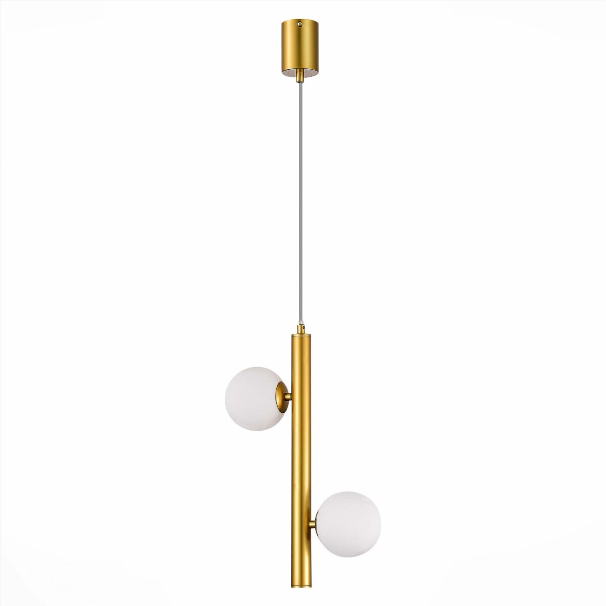 SL1185.203.02 Подвес ST-Luce Золотистый/Белый G9 2*5W АЗОЛО — изображение 2