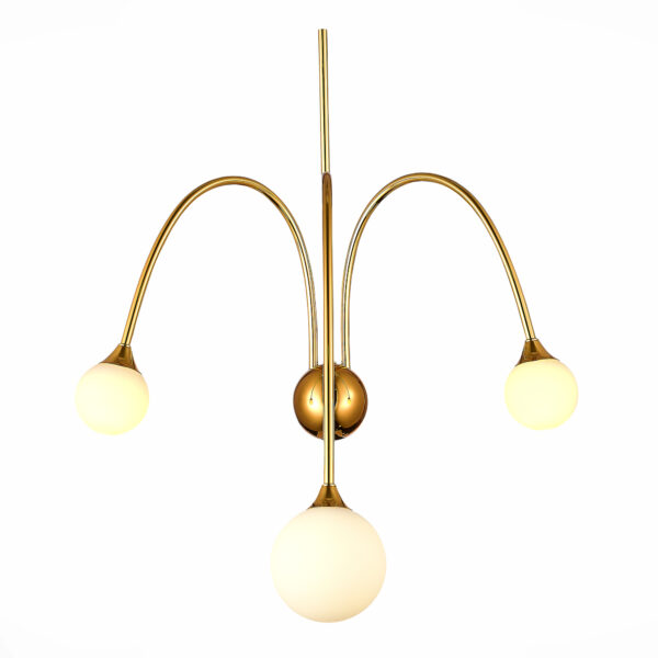 SL1187.201.03 Бра ST-Luce Золотистый/Белый G9 3*5W 4000K ВИВЕ