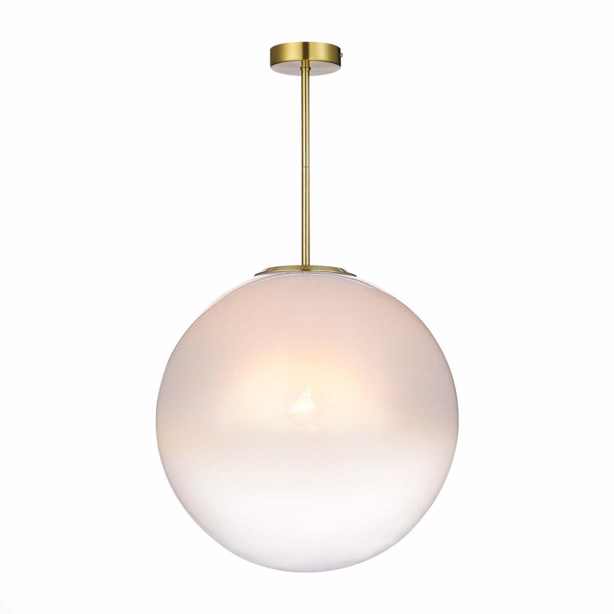 SL1190.222.01_01W SL1190.222.01 Светильник потолочный ST-Luce Золотистый/Прозрачно-белый E27 1*60W КАССИУС — изображение 1
