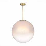 SL1190.222.01 Светильник потолочный ST-Luce Золотистый/Прозрачно-белый E27 1*60W КАССИУС