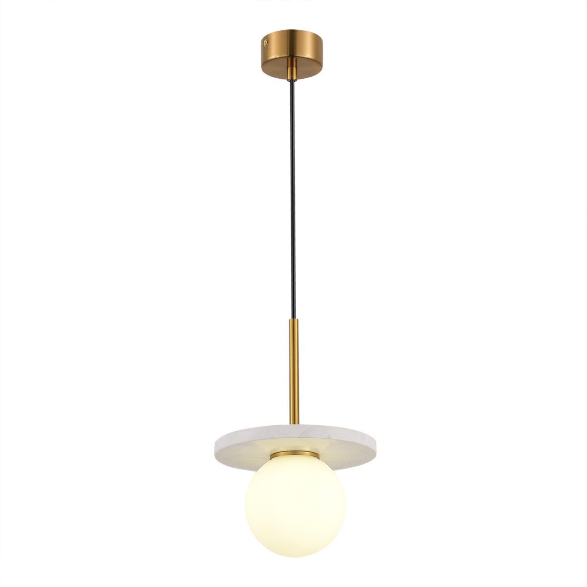 SL1191.353.01 Светильник подвесной ST-Luce Латунь/Латунь, Белый G9 LED 1*5W 4000K НЕБУЛА — изображение 1