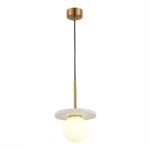 SL1191.353.01 Светильник подвесной ST-Luce Латунь/Латунь, Белый G9 LED 1*5W 4000K НЕБУЛА