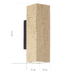 SL1194.401.01 Светильник настенный ST-Luce Черный/Бежевый GU10 1*5W 4000K ЭРТИ — изображение 3