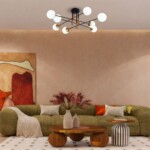 в наличии SL1203.402.08 Люстра потолочная ST-Luce Бронза,Черный/Белый E27 8*40W ЛИМАНО - купить в интернет-магазине Светильники Торг