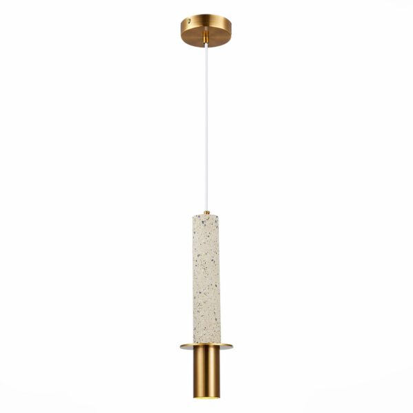 SL1211.513.01 Подвес ST-Luce Золотистый/Белый, Золотистый GU10 1*5W ВАРЕЗЕ