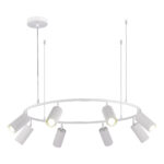 SL1213.503.08 Светильник подвесной ST-Luce Белый/Белый GU10 8*5W 4000K КЕНДО — изображение 3