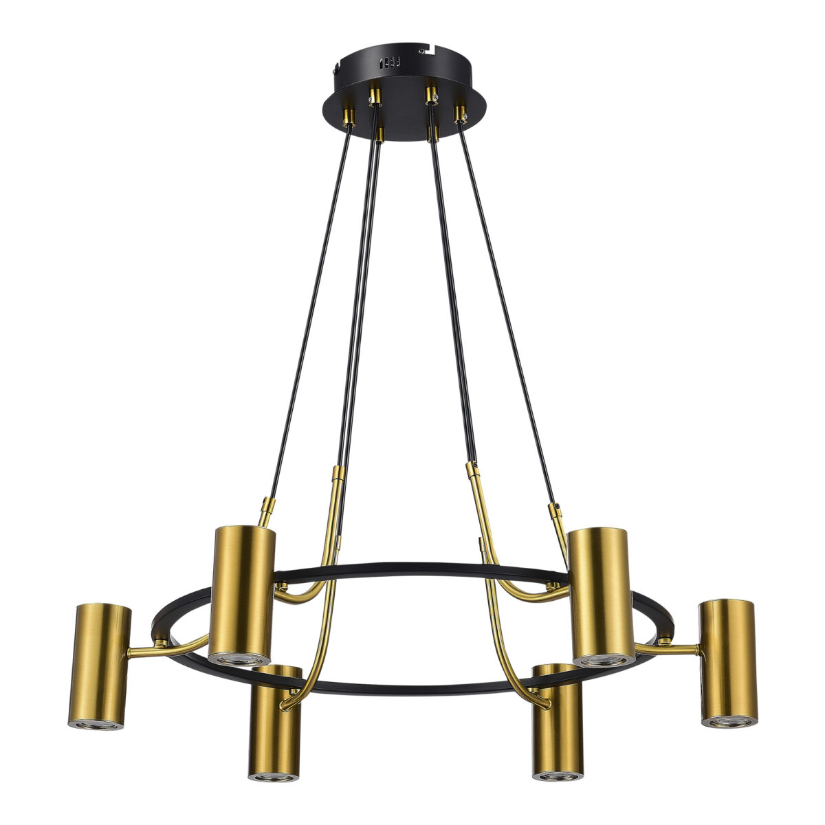 SL1215.403.06 Светильник подвесной ST-Luce Черный, Латунь/Латунь GU10 6*5W 4000K ТАЛИА — изображение 2