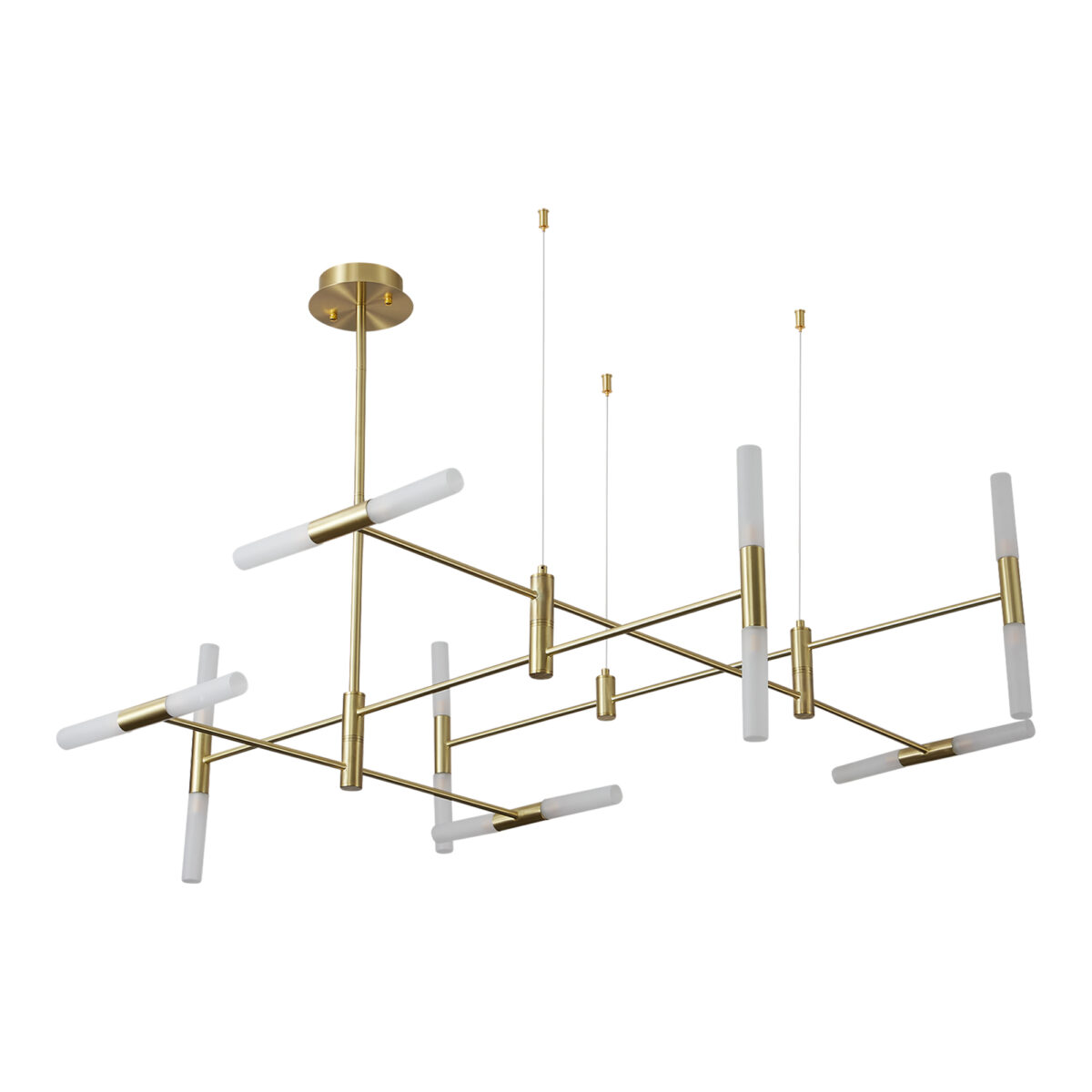SL1216.203.16 Светильник подвесной ST-Luce Матово золотистый/Белый G9 16*5W 4000K РИМИНИ — изображение 2