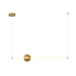 SL1222.203.01 Светильник подвесной ST-Luce Золотистый/Золотистый, Белый LED 1*18W 4000K АНГУРА — изображение 2