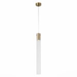 SL1229.313.01 Подвес ST-Luce Латунь/Прозрачный GU10 1*5W ТЕРНИ