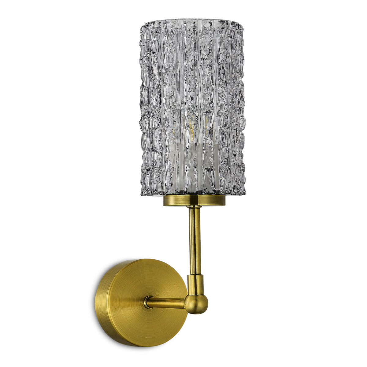 SL1240.301.01 Бра ST-Luce Латунь/Дымчатый E27 1*60W ГАЦОЛЛО — изображение 2