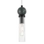 в наличии SL1244.403.01 Светильник подвесной ST-Luce черный/прозрачный E14 1*40W МЕДЕА - купить в интернет-магазине Светильники Торг