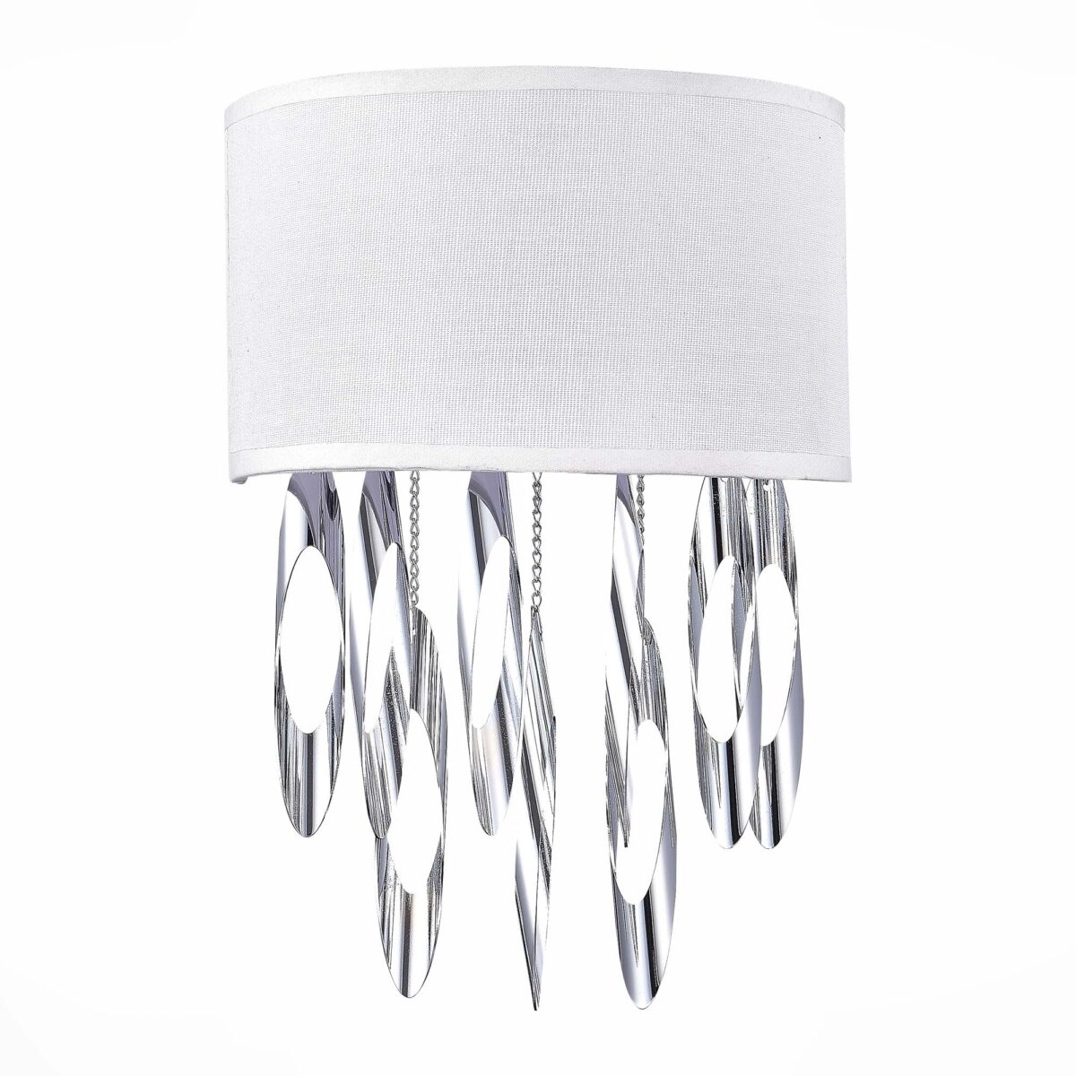 SL1353.101.01 Бра ST-Luce Хром/Белый E14 1*60W НЕТТУНО — изображение 2