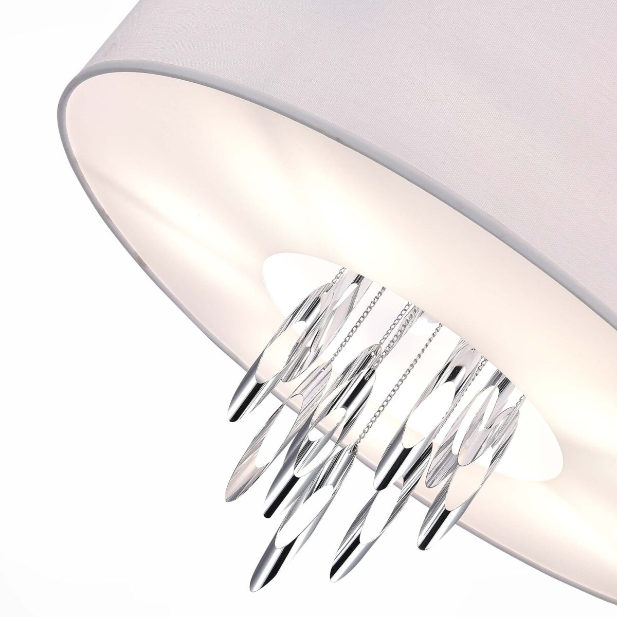 SL1353.103.05 Люстра подвесная ST-Luce Хром/Белый E14 5*60W НЕТТУНО — изображение 3