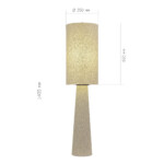 в наличии SL1354.505.01 Светильник напольный ST-Luce Бежевый/Бежевый, Черный E27 1*40W ДЖЕККИ - купить в интернет-магазине Светильники Торг