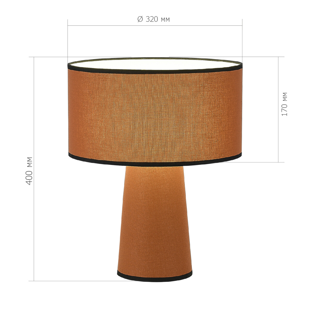 в наличии SL1354.604.01 Прикроватная лампа ST-Luce Кирпичный/Кирпичный, Черный E27 1*40W ДЖЕККИ - купить в интернет-магазине Светильники Торг