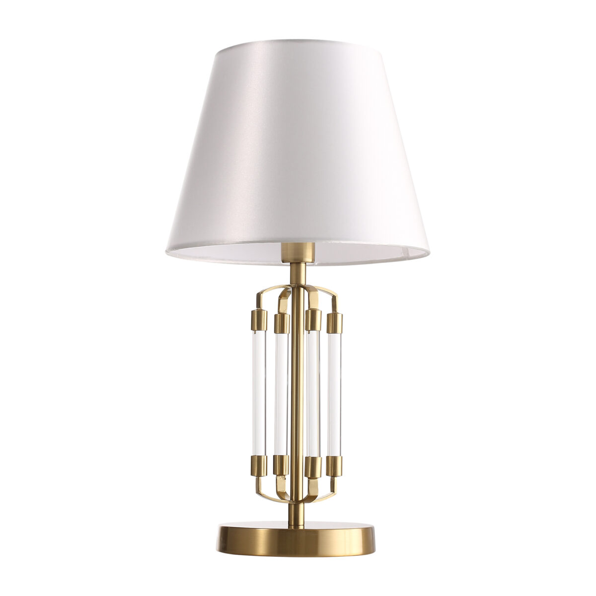 SL1403.304.01 Светильник настольный ST-Luce Латунь/Прозрачный E27*1 40W ОПАЛ — изображение 2