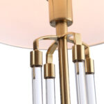 SL1403.304.01 Светильник настольный ST-Luce Латунь/Прозрачный E27*1 40W ОПАЛ — изображение 4