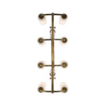 SL1403.333.08 Люстра подвесная ST-Luce Латунь/Прозрачный E27*8 40W ОПАЛ — изображение 9