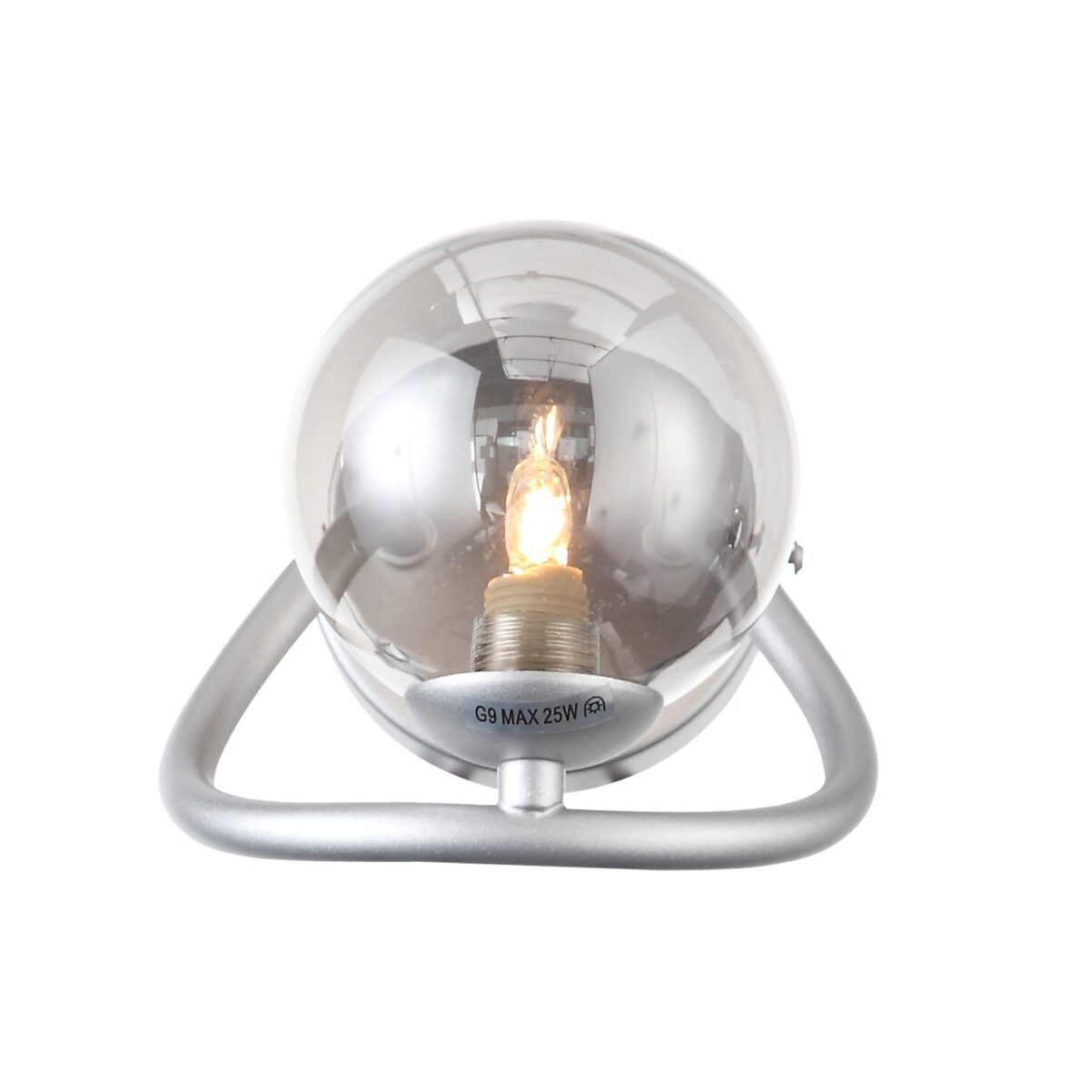 SL1502.101.01 Светильник настенный ST-Luce Хром/Дымчатый G9 1*3W ЛЕГАТЕЦЦА — изображение 3