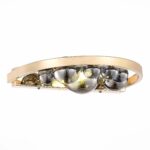 SL1510.201.01 Бра ST-Luce Французское золото/Дымчатый G9 1*5W ОЛЬМИ