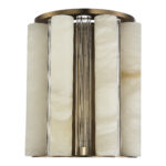 SL1516.301.02 Светильник настенный ST-Luce Бронза, Прозрачный/Белый алебастр G9 2*5W ДИЛАЙТ — изображение 2