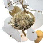 SL1518.303.05 Светильник подвесной ST-Luce Латунь/Белый G9 5*5W 4000K ДАЛИЯ — изображение 3