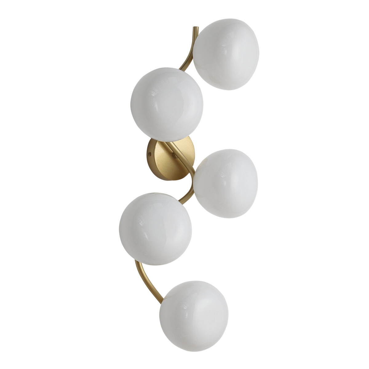 SL1519.301.05 Светильник настенный ST-Luce Латунь/Белый G9 5*5W 4000K СВЕВЕН — изображение 2