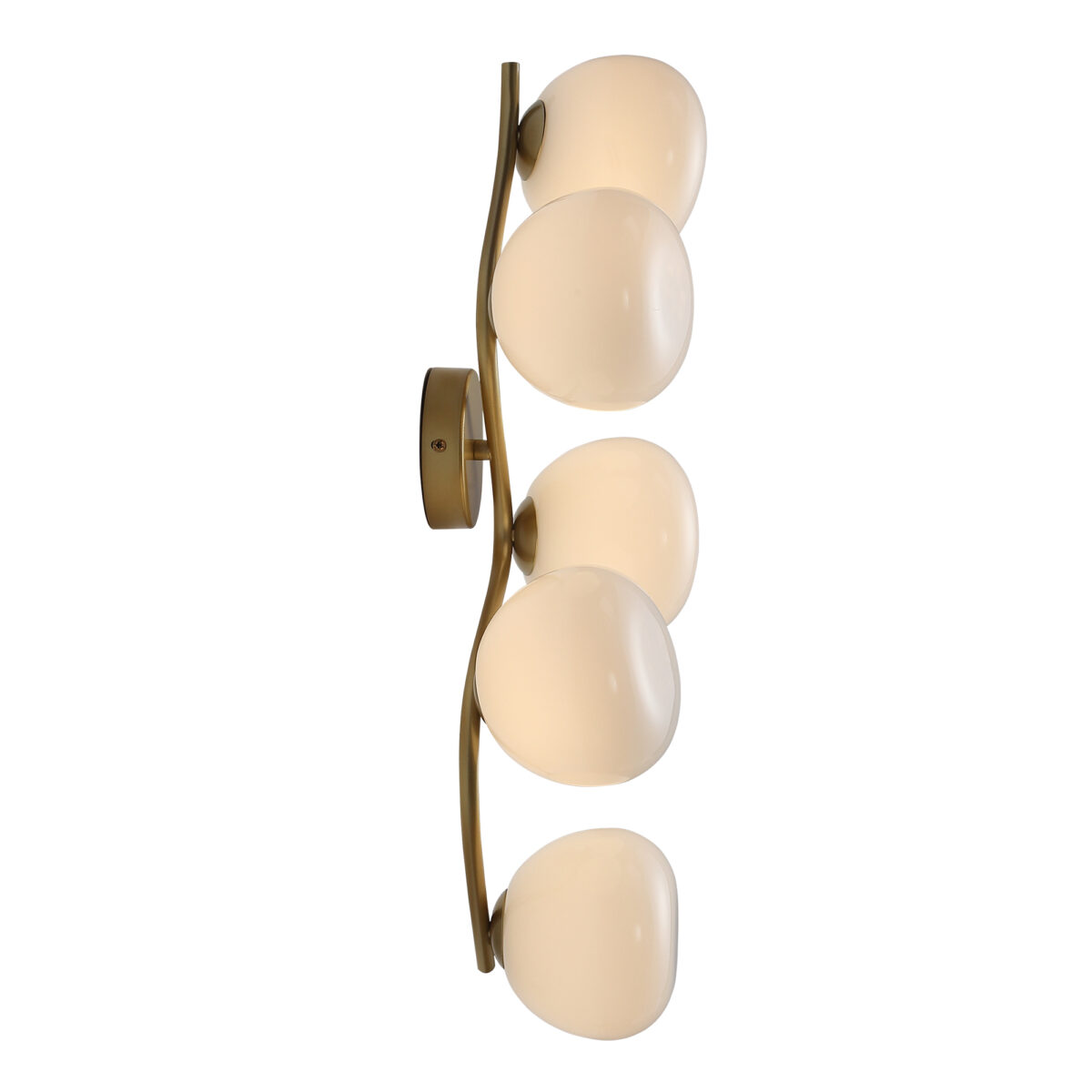 SL1519.301.05 Светильник настенный ST-Luce Латунь/Белый G9 5*5W 4000K СВЕВЕН — изображение 3