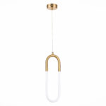 SL1579.303.01 Подвес ST-Luce Латунь/Латунь, Белый LED 1*14W 3000K МОФИСТО — изображение 2